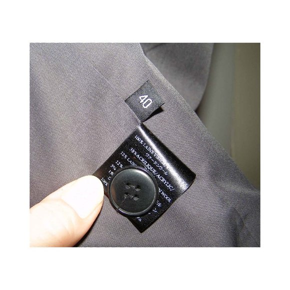 NEW Coat by Le Mont St Michel Trench style size 8 - Picture 12 of 12